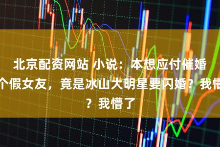 北京配资网站 小说：本想应付催婚找个假女友，竟是冰山大明星要闪婚？我懵了