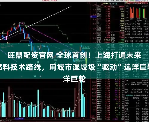 旺鼎配资官网 全球首创！上海打通未来燃料技术路线，用城市湿垃圾“驱动”远洋巨轮