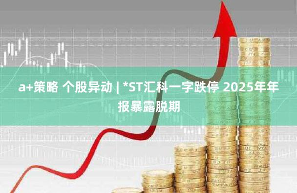 a+策略 个股异动 | *ST汇科一字跌停 2025年年报暴露脱期