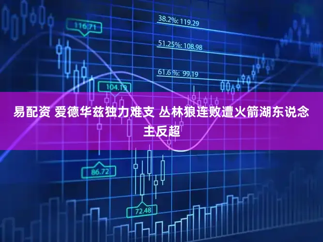 易配资 爱德华兹独力难支 丛林狼连败遭火箭湖东说念主反超