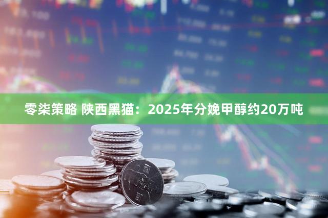 零柒策略 陕西黑猫：2025年分娩甲醇约20万吨