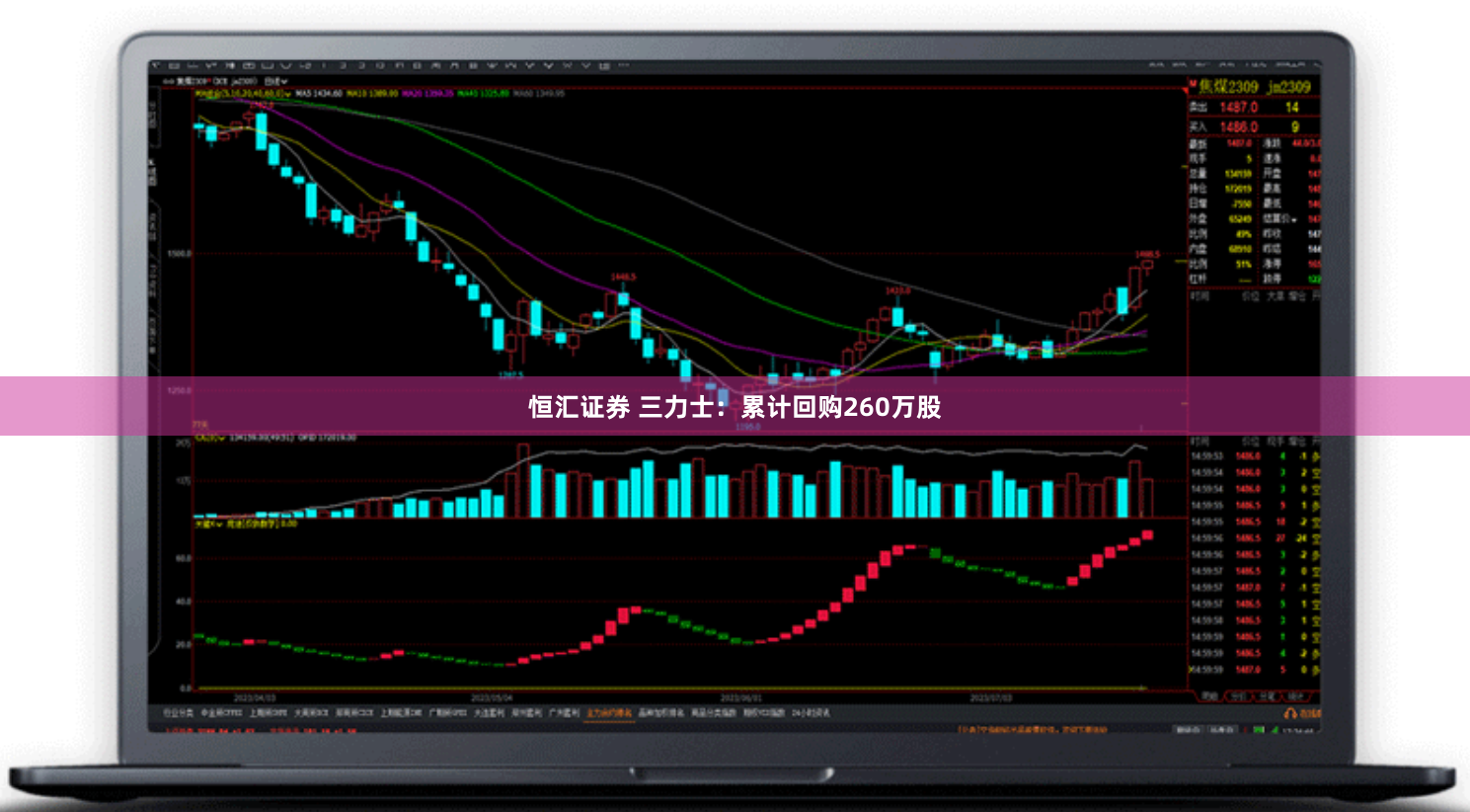 恒汇证券 三力士：累计回购260万股