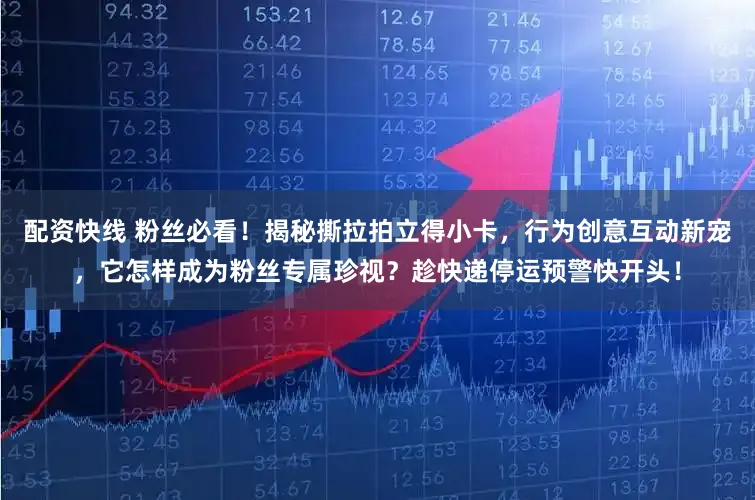 配资快线 粉丝必看！揭秘撕拉拍立得小卡，行为创意互动新宠，它怎样成为粉丝专属珍视？趁快递停运预警快开头！